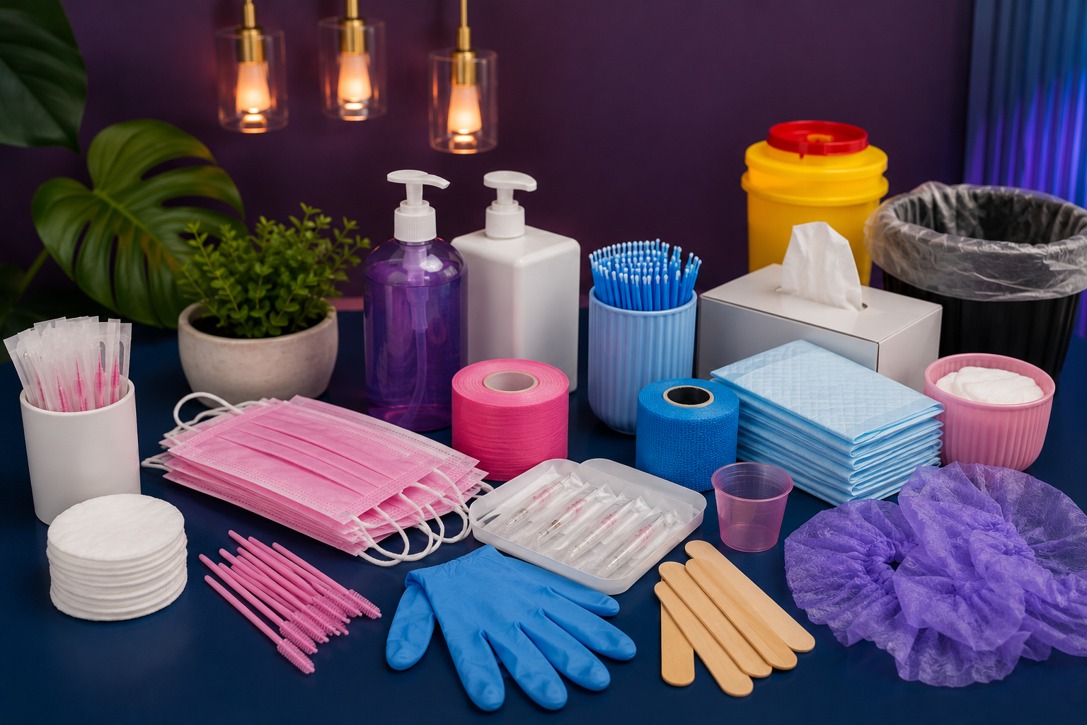 xBeauty salon supplies and disposables that contribute to hidden operating costs