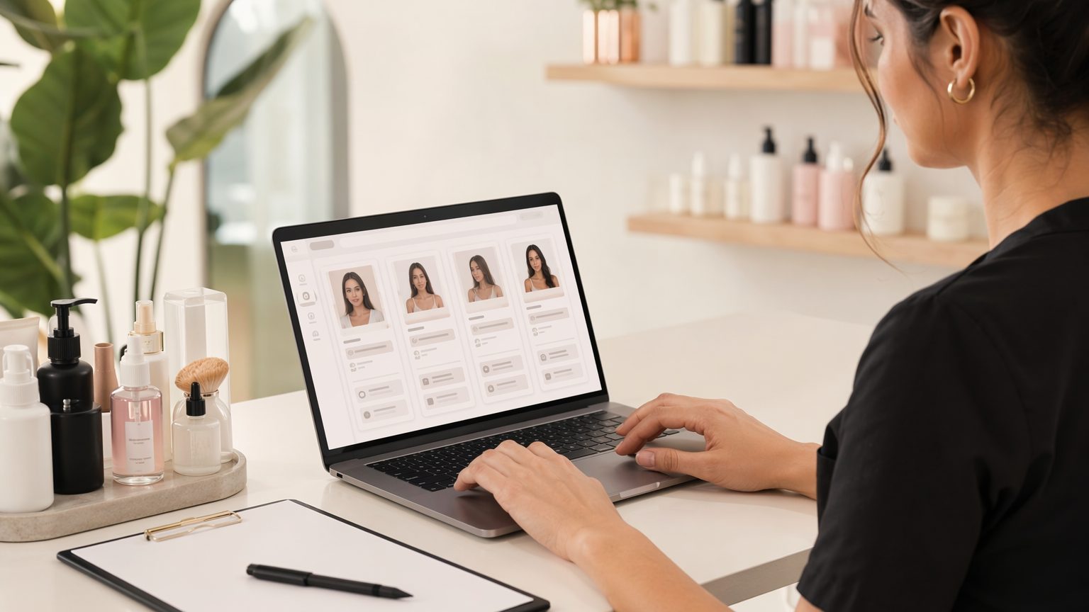 How Beauty Businesses Can Organize Client Records Online