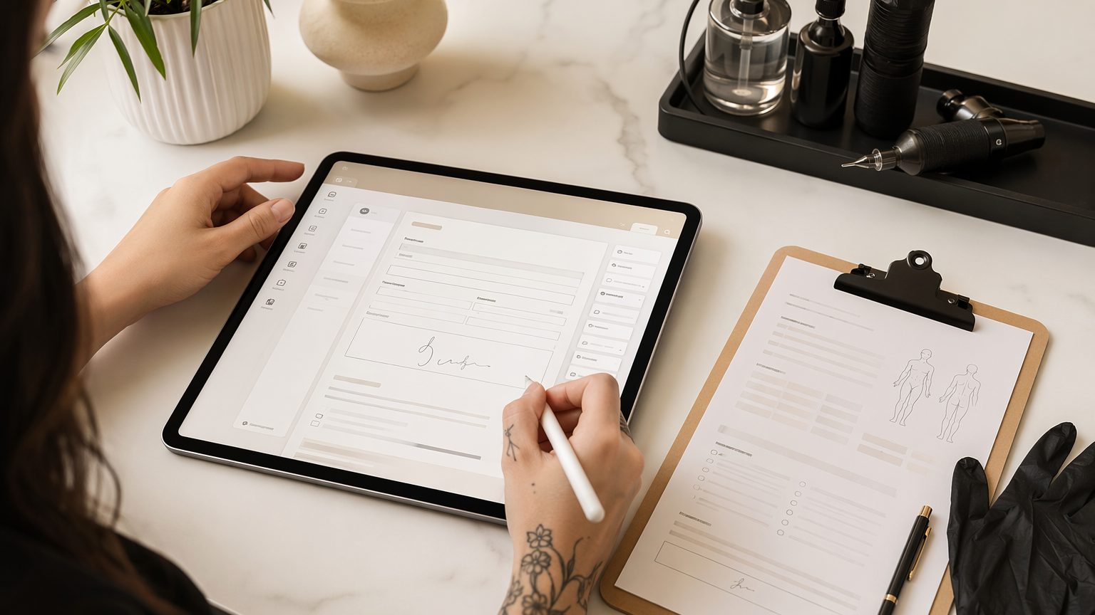 How to Create a Tattoo Consent and Aftercare Form for PMU and Tiny Tattoo Studios