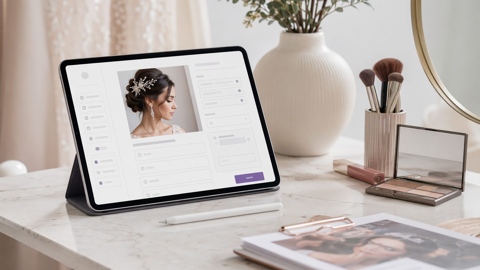 How to Create a Client Intake Form for Bridal Hair and Makeup Trials