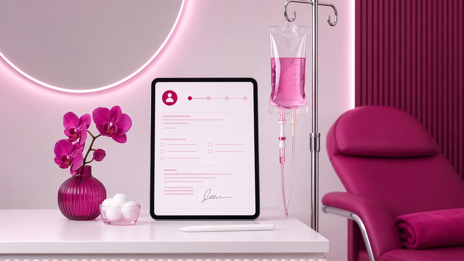 How to Create a Med Spa IV Therapy Consent Form That Covers Health History, Risks, and Treatment Policies