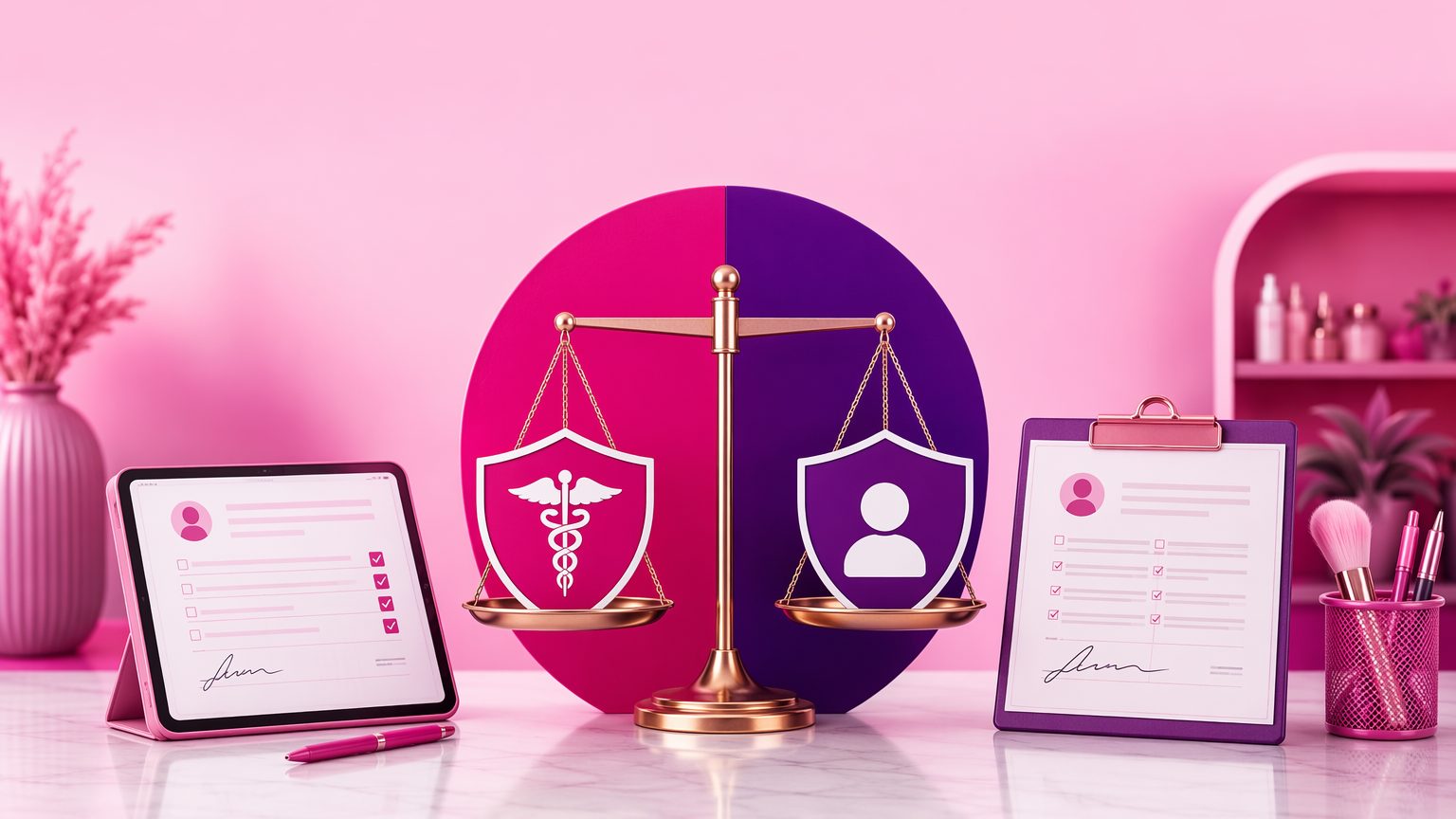 HIPAA vs Non-HIPAA Beauty Intake Forms: How to Know What Your Studio Actually Needs