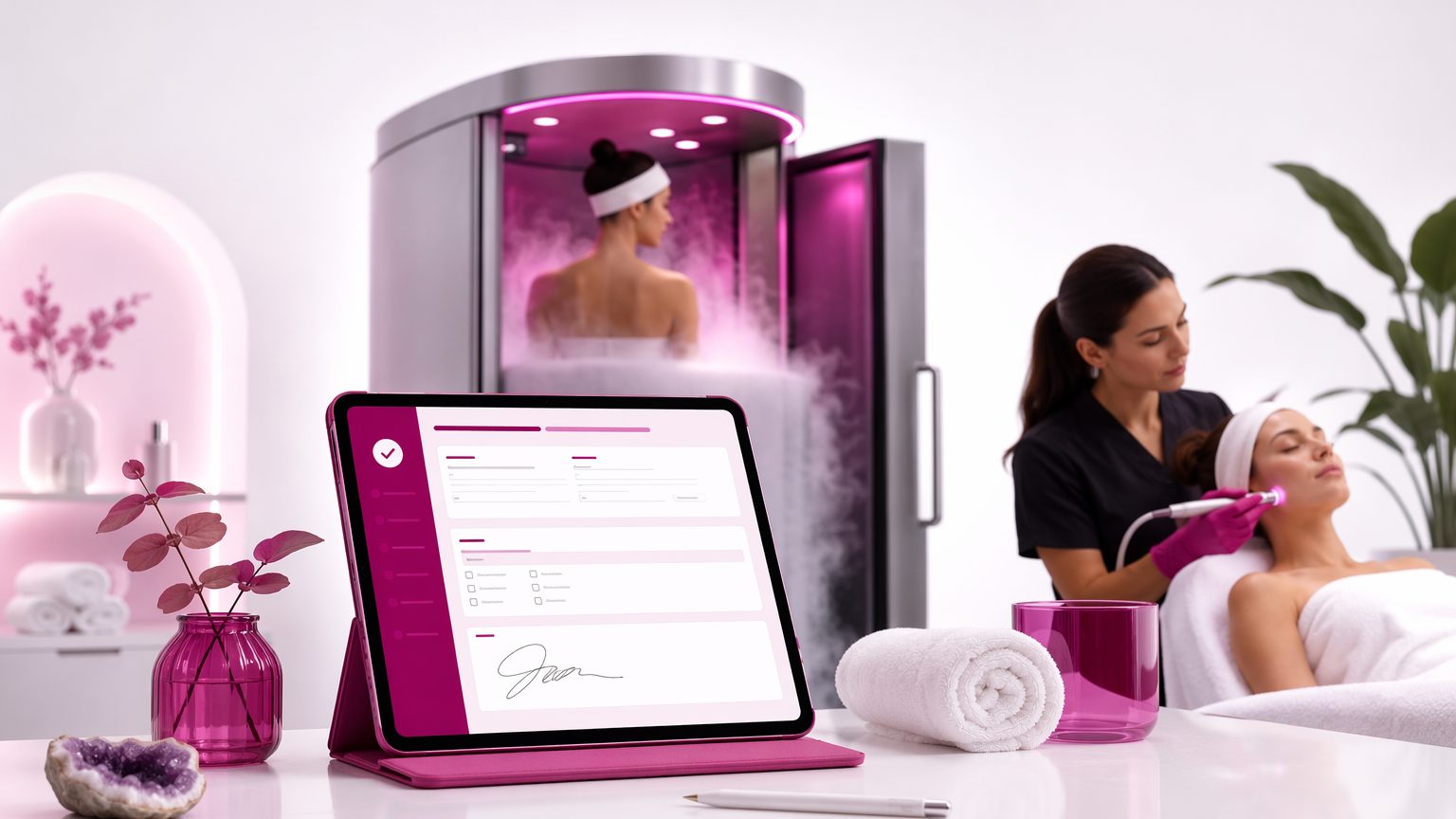 How to Create a Client Intake Form for Cryotherapy and Cryo Facial Services